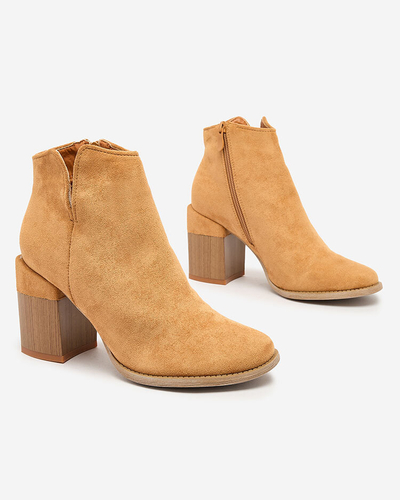 Royalfashion Дамски ботуши Teascir stiletto Camel
