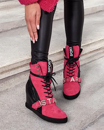 Royalfashion дамски боти Ronii на токчета