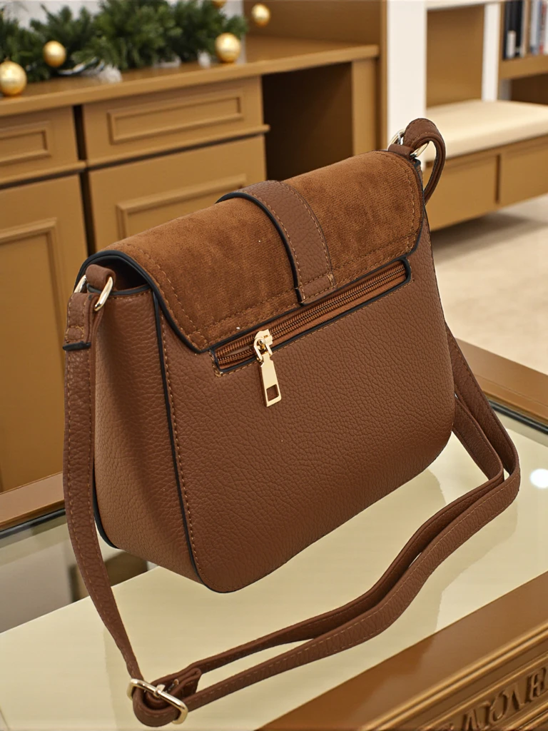 Малка дамска чанта от еко кожа Seray