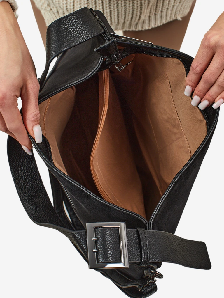 Дамска чанта shopper еко велур Donenn