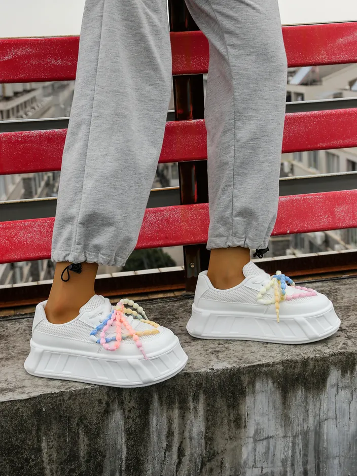 Royalfashion Дамски платформи Кецове Venusoe