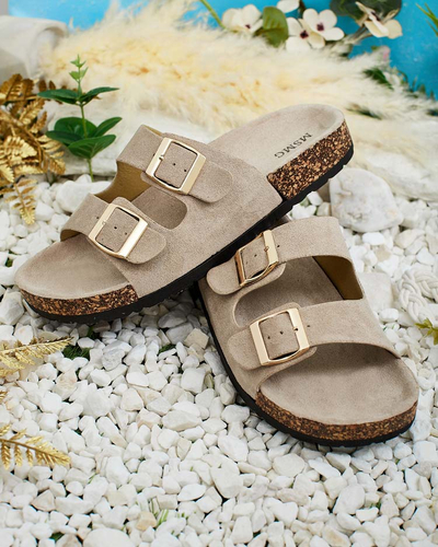 Royalfashion Дамски джапанки с катарами Foumy