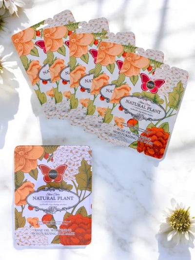 Натурален растителен - Комплект серум с керамиди и маска с роза 6г+36г x 10бр