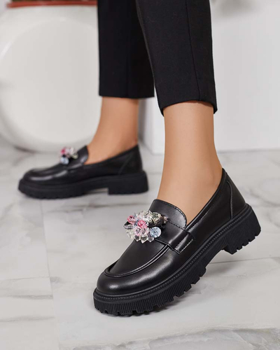 Royalfashion Дамски мокасини с цветни мъниста Karonia