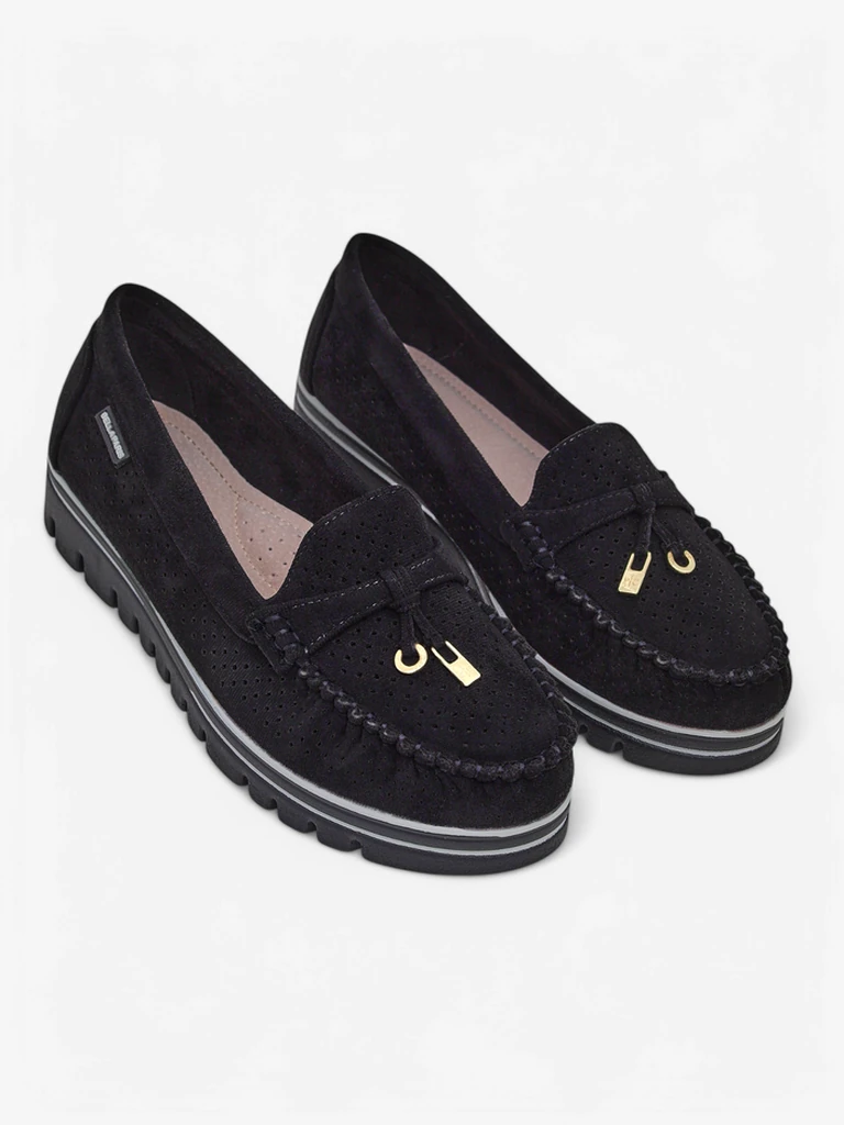 Royalfashion дамски мокасини с връзки Elissas