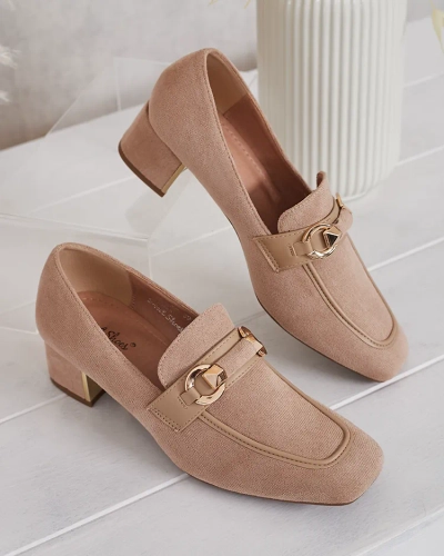 Royalfashion Елегантни дамски мокасини на нисък ток Orino