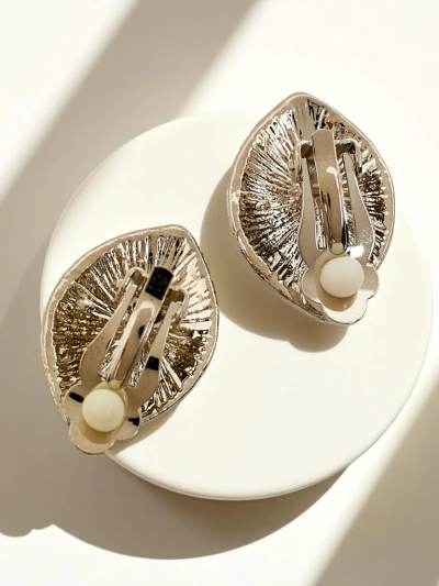 Royalfashion Клипсите дамски обеци с кубичен цирконий