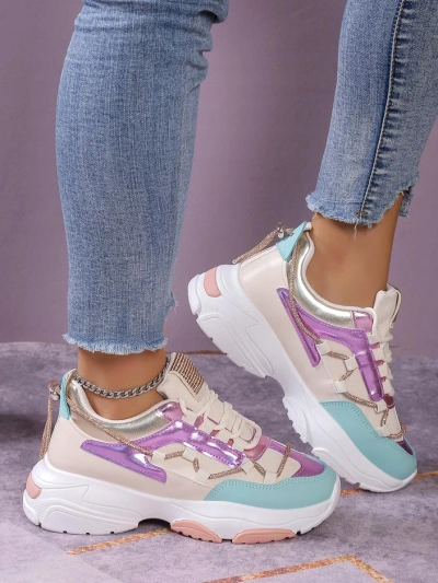 Royalfashion Цвят на женски маратонки Casiia