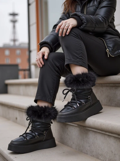 Royalfashion дамски снежни ботуши Melioz