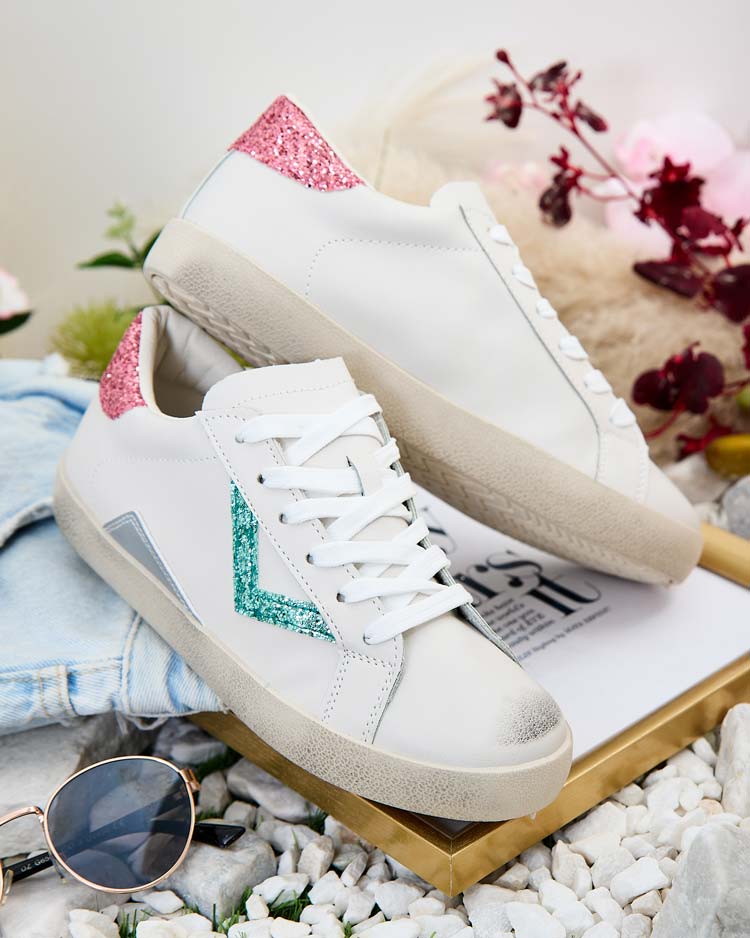 Royalfashion Дамски спортни маратонки с украшения Ginn