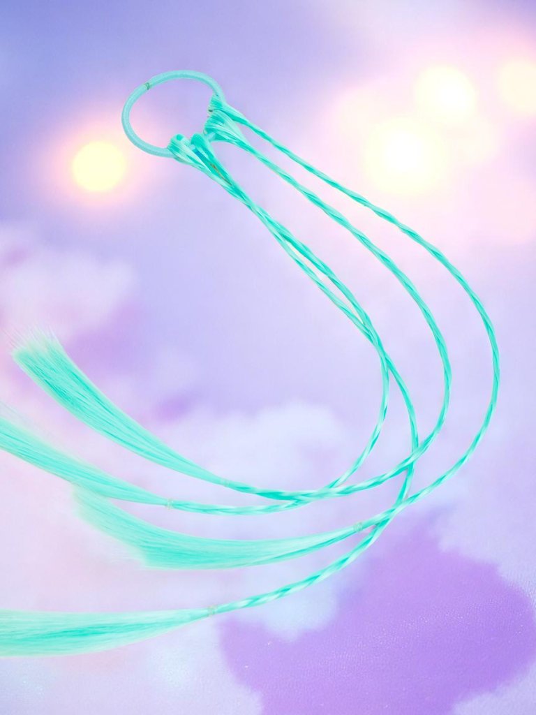 Royalfashion Прикрепящи се плитки на ластик