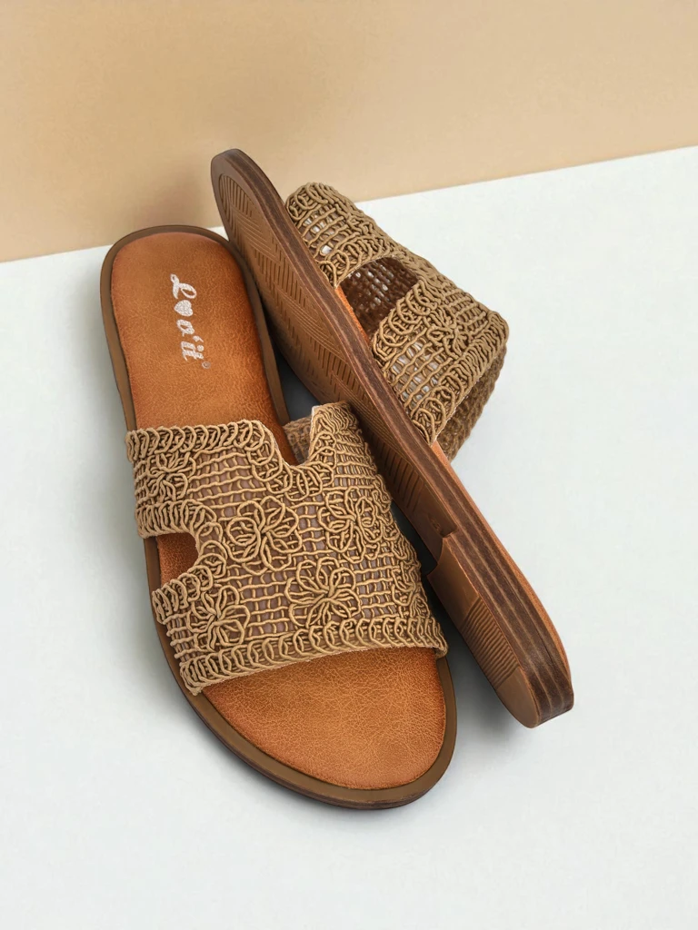 Rpyalfashion дамски сандали с декоративна каишка Braida