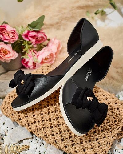 Royalfashion Дамски балерини Xollca Bow