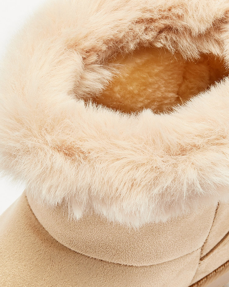 Royalfashion Дамски ботуши a'la snow boots with ornament Galaes