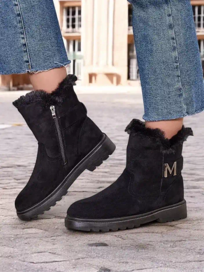 Royalfashion Дамски зимни ботуши Fiofi