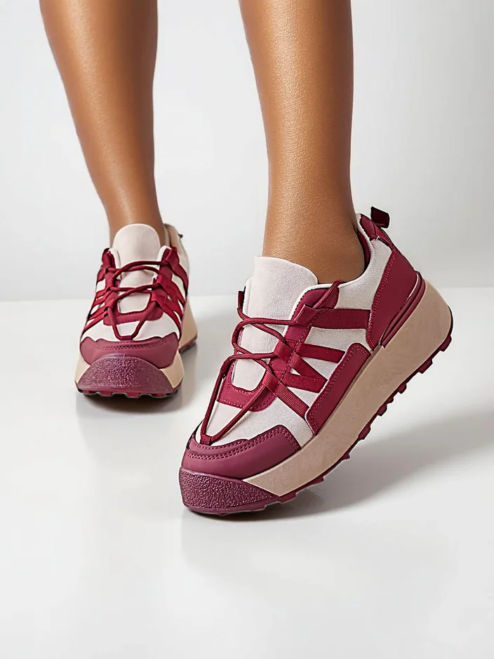 Royalfashion Дамски платформи Кецове Venusoe