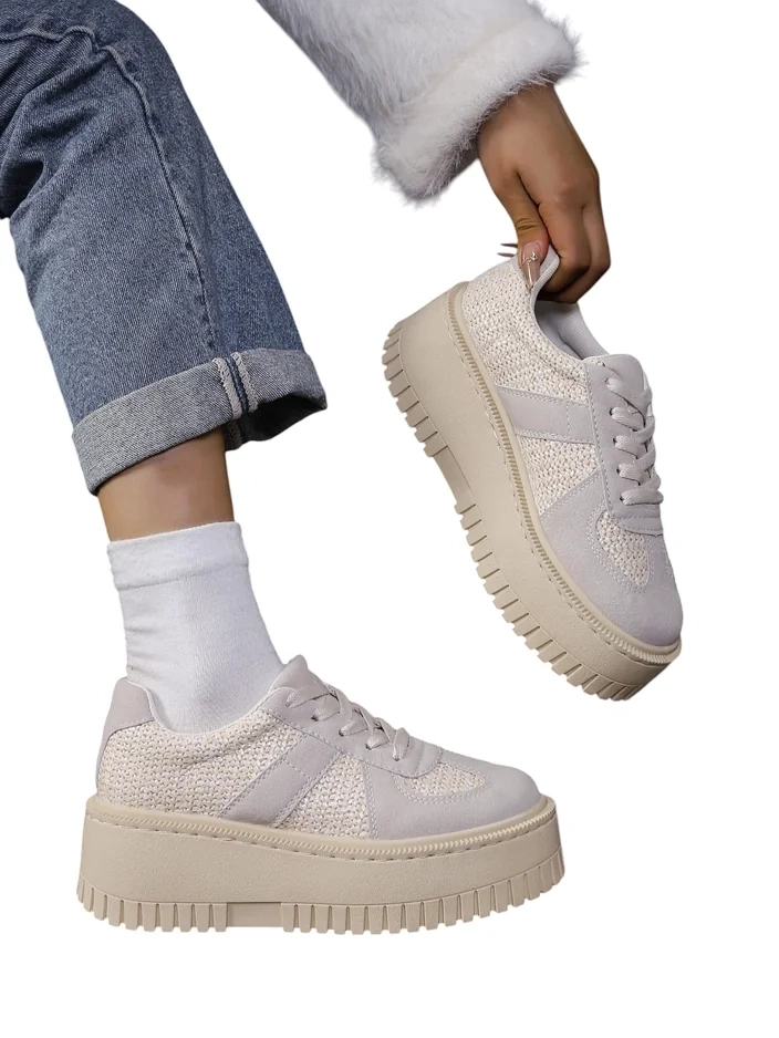 Royalfashion Дамски платформи Кецове Venusoe