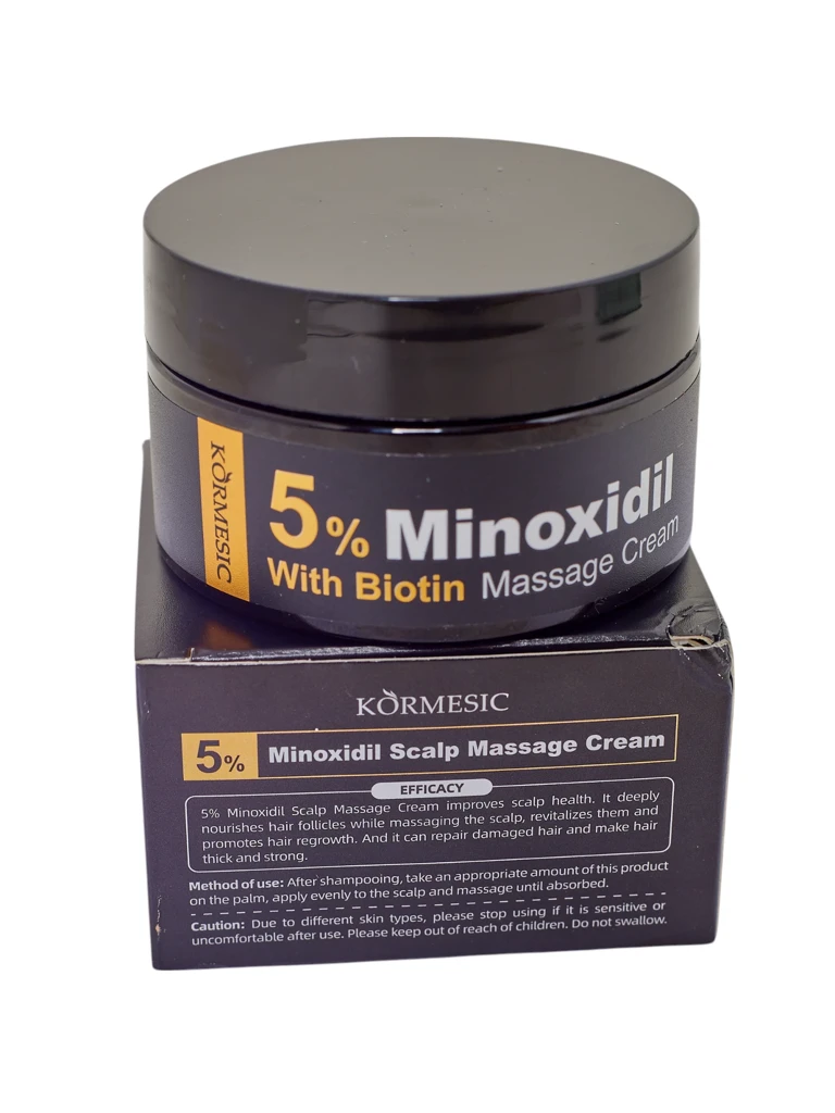 Kormesic крем за масаж на скалпа с биотин – стимулира растежа на косата