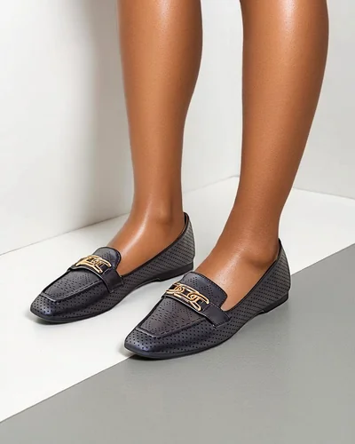 Royalfashion Отворени дамски мокасини Besione