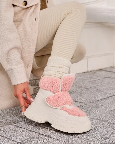 Royalfashion Дамски ботуши за сняг с овча кожа Segulla