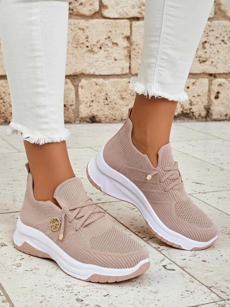 Royalfashion Slip-on дамски спортни обувки от текстил Teletta