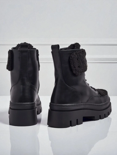 Дамски боти workeri с пух Safil