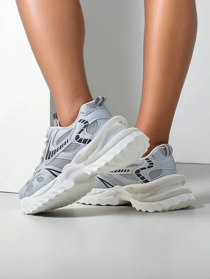 Спортни маратонки Royalfashion за жени на по-дебела подметка Annete