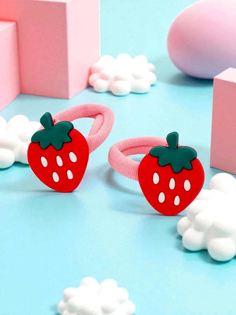 Royalfashion Ластици за коса с плодов мотив Fruity Bloom