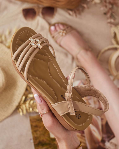 Royalfashion Декорирани дамски сандали Sun Crusher