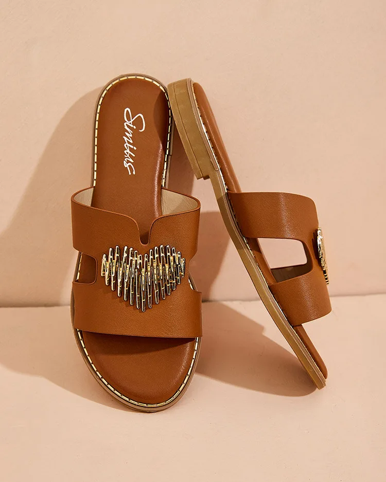 Royalfashion Дамски джапанки Olis с плоска подметка