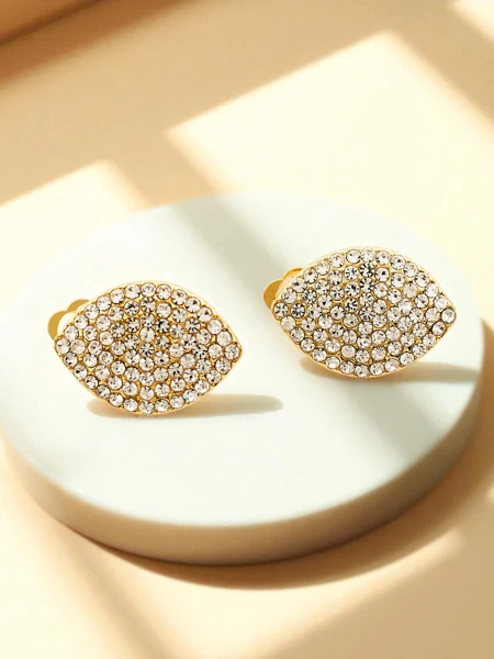 Royalfashion Дамски клипси с кубичен цирконий