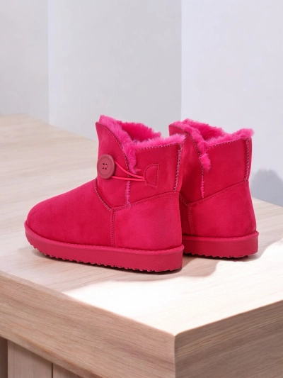 Роялфешън Къси дамски боти тип сноубутс Мала