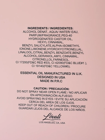 Вдъхновен парфюмна вода за жени Beauty Pink Rose