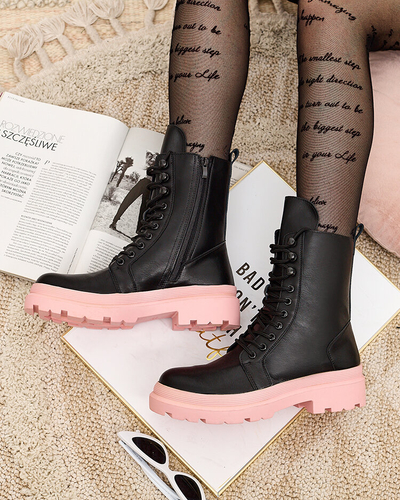 Royalfashion Дамски ботуши от еко кожа Vederme