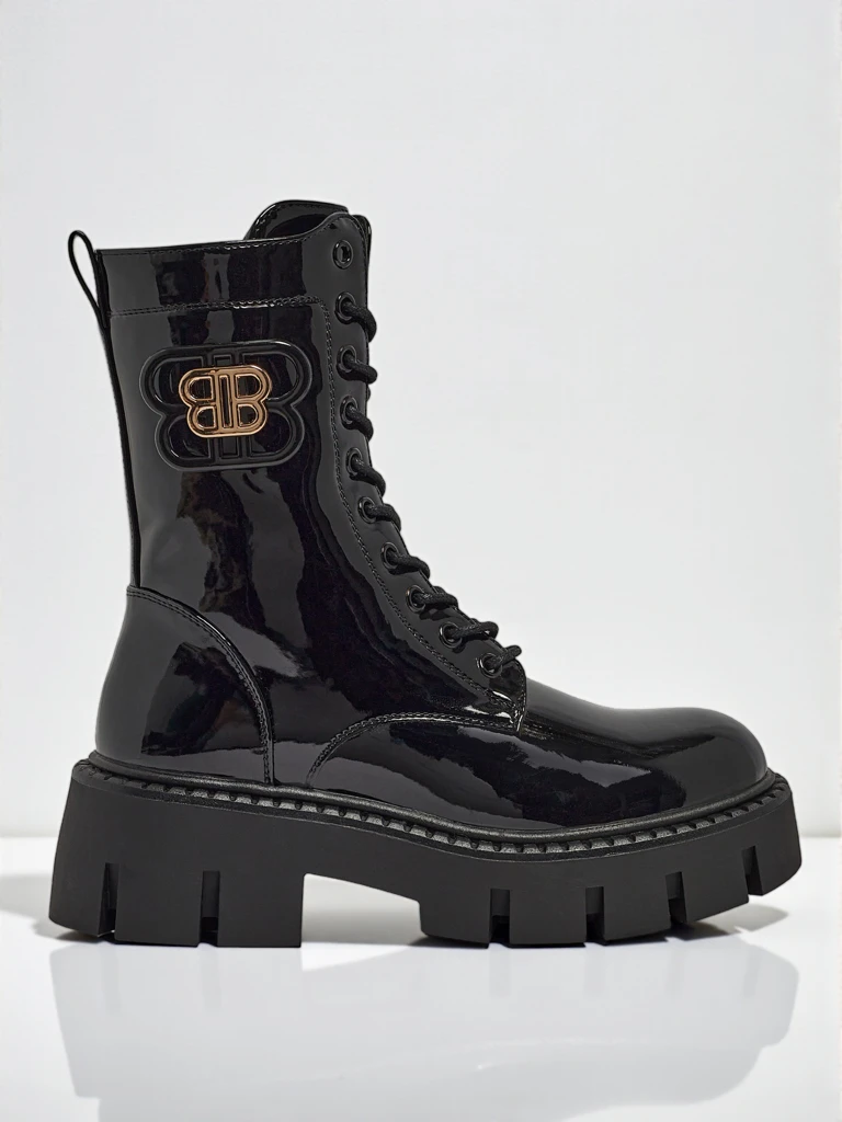 Royalfashion Дамски боти тип работнически Milloze