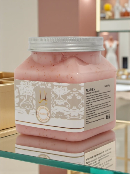 Фин зърнест пилинг за лице и тяло Berries