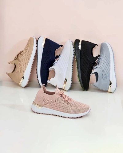 Royalfashion Дамски спортни обувки от плат Amgent