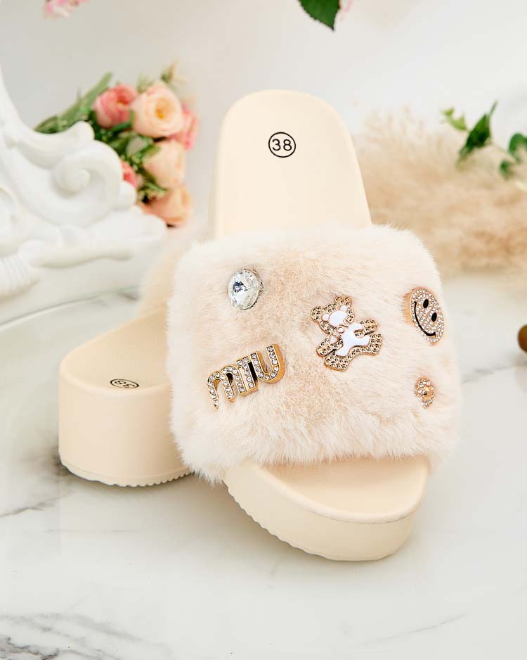 Royalfashion Women's Helimme platform flip-flops