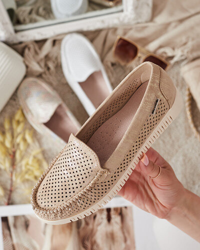 Royalfashion Дамски ажурни мокасини Nafis