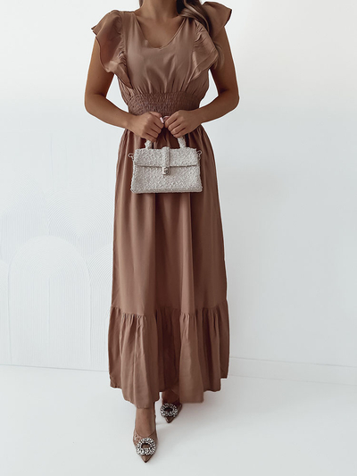 Royalfashion Дамска миди рокля