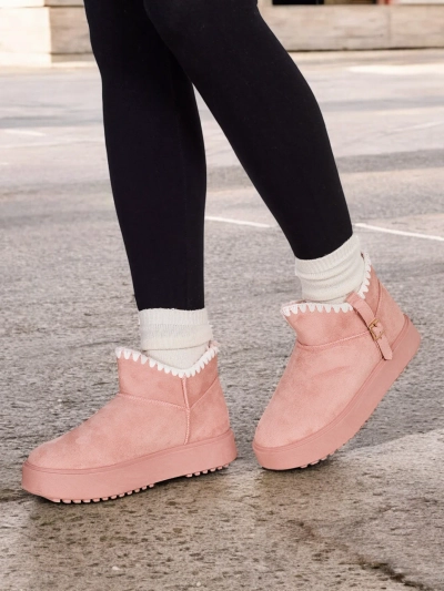 Дамски къси снежни боти Royalfashion Ewioz