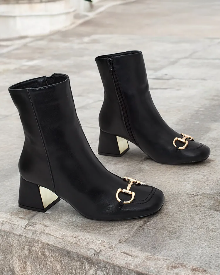 Женски боти на глезена от Royalfashion на модел Rozuli