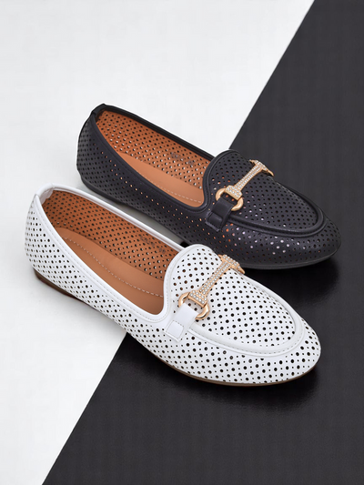 Royalfashion Rafalle ажурни дамски мокасини