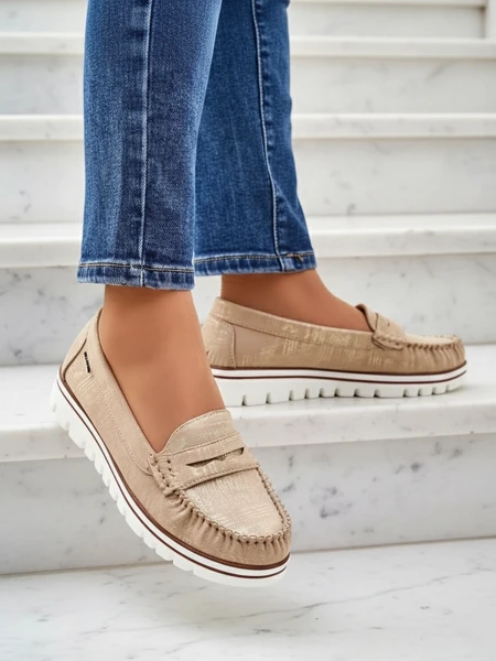 Royalfashion Женски екологични суедови мокасини Bellisse