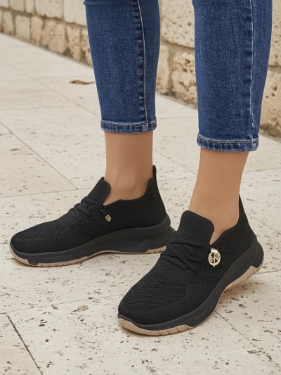 Royalfashion Slip-on дамски спортни обувки от плат Teletta