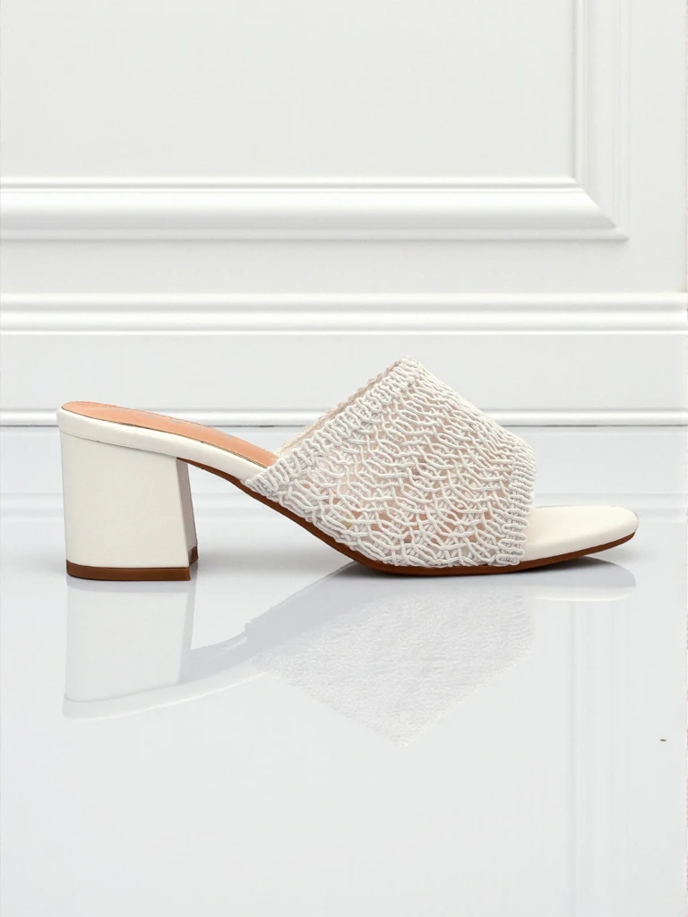 Royalfashion Дамски чехли на ток Sole Bloom