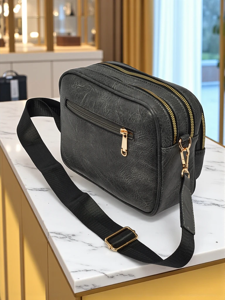 Малка дамска чанта от еко кожа Hidden Thorn