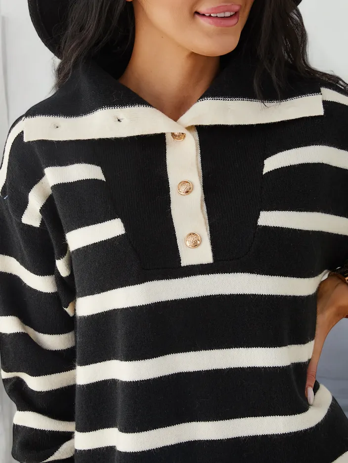 Рокля с дълго райе за жени на Royalfashion