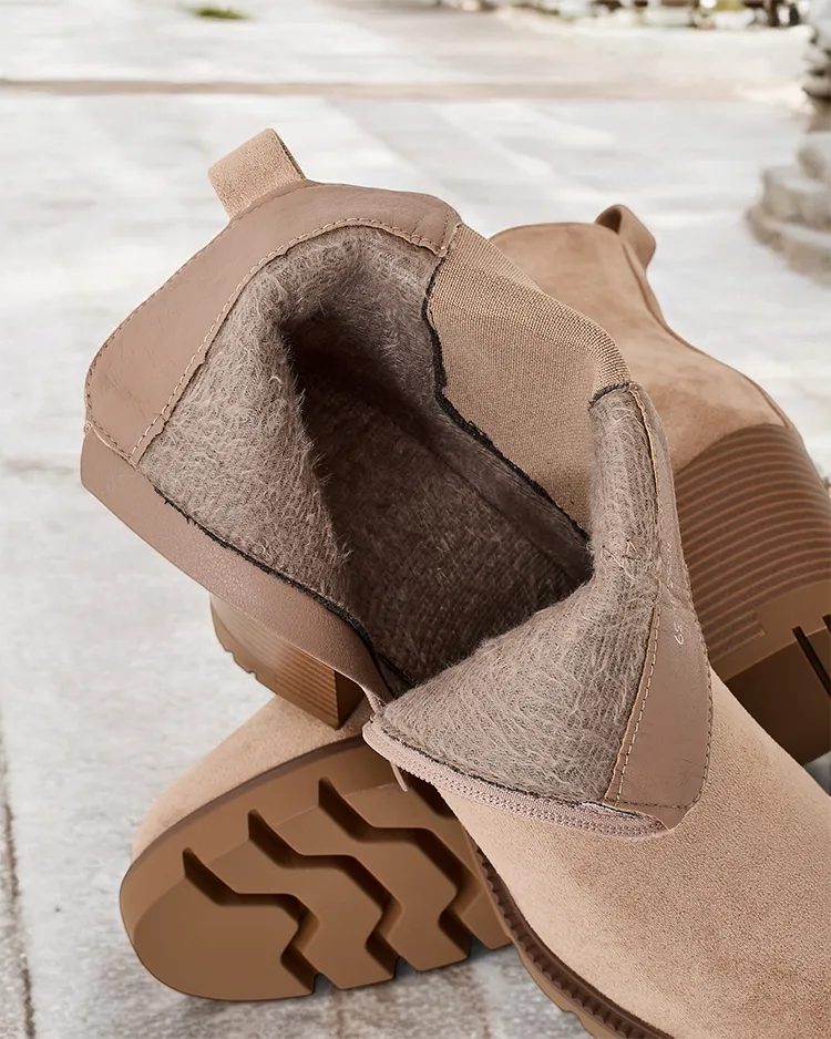 Royalfashion Дамски ботуши с токчета Timoxo