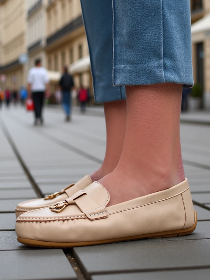 Royalfashion Матовите дамски мокасини Timmone